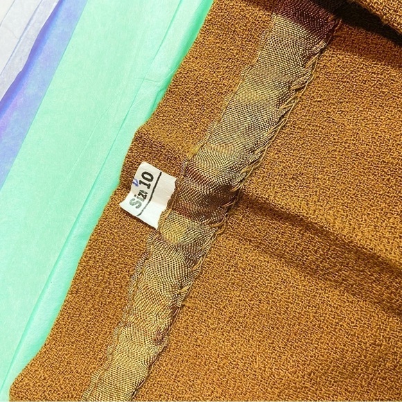 Jones New York A-Line Skirt in Camel Tan Size 10 - Picture 5 of 9